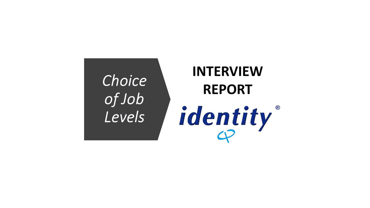 Identity® Personality Questionnaire Interview Report N