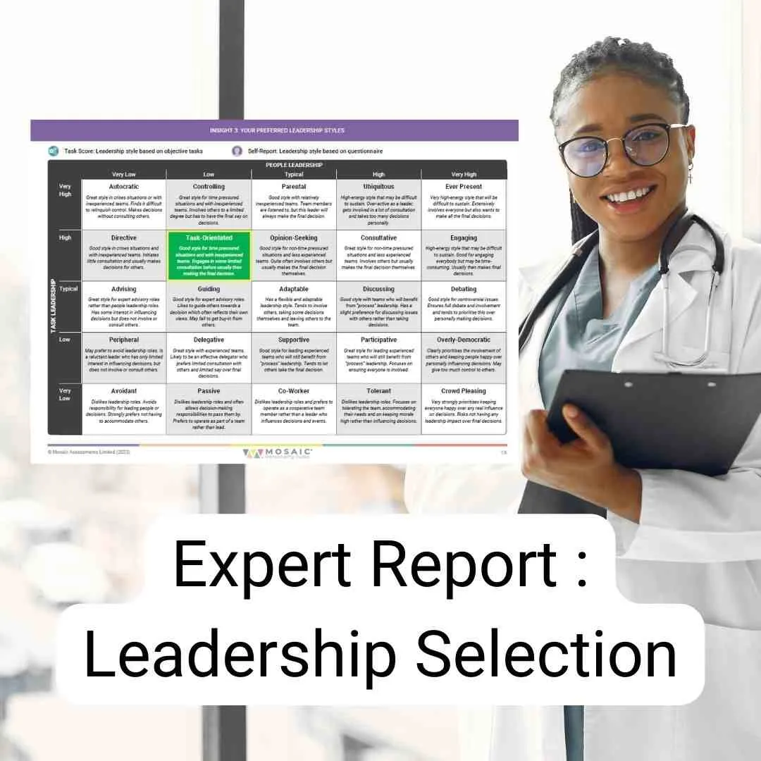 Mosaic Expert Report Leadership