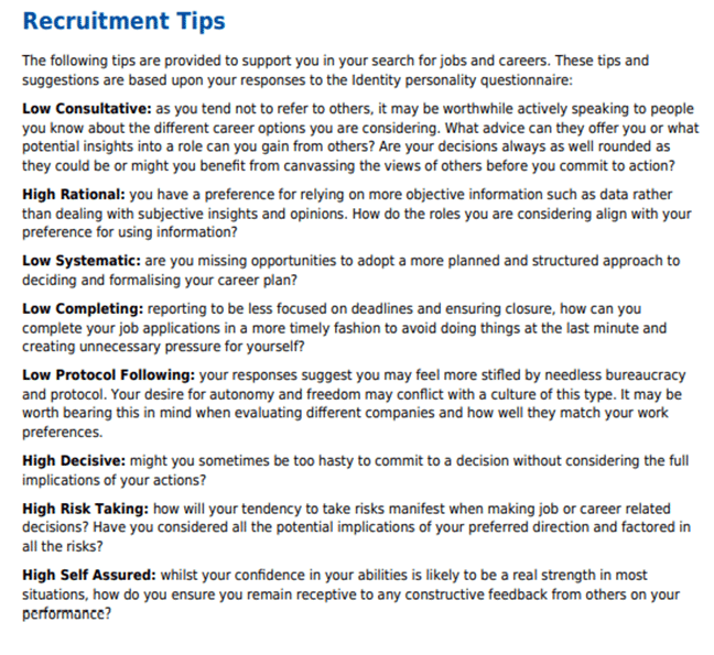 Recruitment Tips