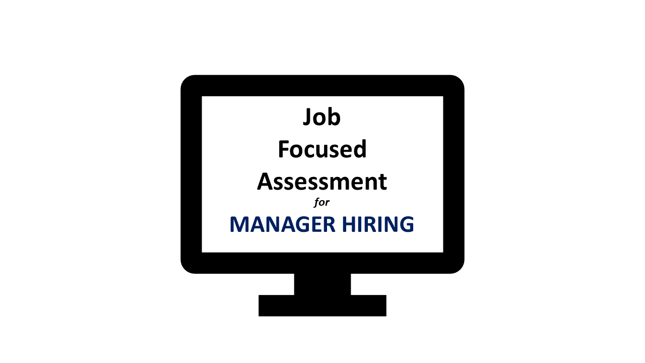 Manager + 7.0 Solution Job Focused Assessment Recruitment